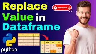 How to Replace Value in Dataframe in Python | Replace Value in Dataframe Efficiently