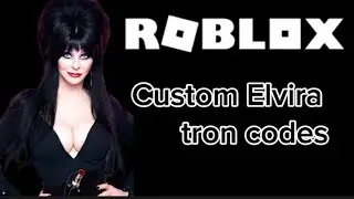 CUSTOM EVLIRA THE MISTRESS OF THE DARK (ROBLOX) TRON CODES WWE 2K22 | Terri.