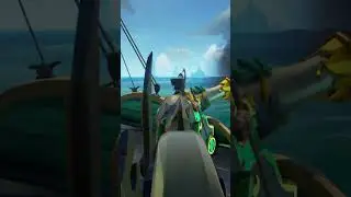 Sinking My First Player Ship in Sea of Thieves