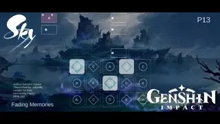 Tsurumi Island: Fading Memories (Genshin Impact) - children of the light - SKY sheet