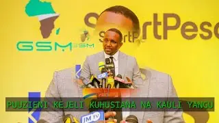 PUUZIENI KEJELI ZINAZOENDELEA HUKO MITANDAONI SIO KWELI ..ENG. HERIS SAID UKWELI HUU HAPA