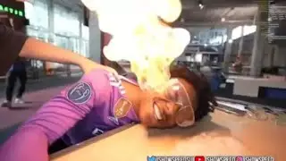 IShowSpeed Lits His Face On Fire During Science Experiment In Belgium🇧🇪🔥