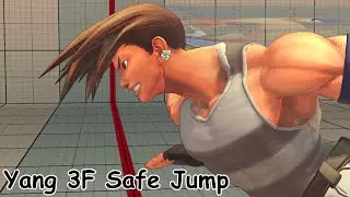 USF4 Yang 3F Safe Jump on Akuma, Evil Ryu, Oni, Ryu