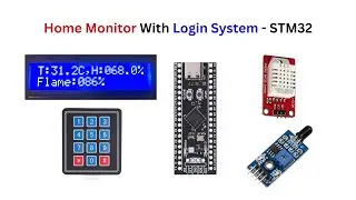Home Monitor With Login System | STM32.