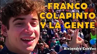 FRANCO COLAPINTO 🏁 Y LA GENTE | 🏁 #colapinto #francocolapinto #formula1 #williams #williamsf1 #f1