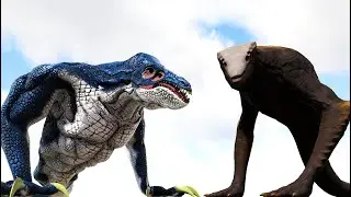 GIANT CRAWLER vs. SKULL CRAWLER and more KAIJU | ARK Kaiju Battle 🦎