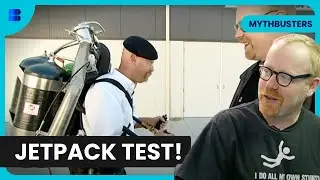 Can DIY Jetpacks Fly? - Mythbusters