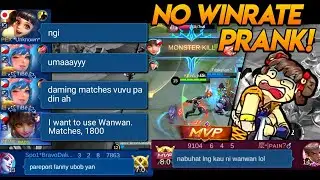 WANWAN NO WINRATE PRANK! (LAPTRIP TO!) + NEW ROTATION - MLBB