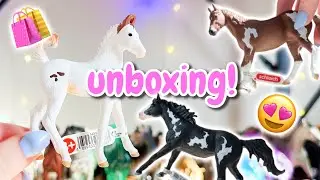 Schleich HAUL! Unboxing the NEW 2025 HORSES!