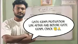 GATE ASPIRANTS MOTIVATION AFTER CRACK GATE EXAM ❤️🙏🏻