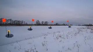 Приехали проверять... И были в ШОКЕ! Столько сработок мы еще не видели! Рыбалка на жерлицы.