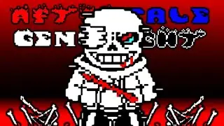 Aftertale Geno Sans Fight Phase 1 Completed (LOST MEMORIES + ENDING) || Undertale Fangame
