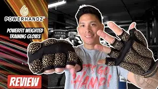 Powerhandz Powerfit Weighted Gloves REVIEW- PERFECT FOR TRAINING AND SHADOWBOXING!