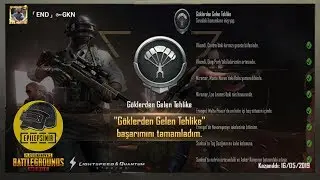 GÖKLERDEN GELEN TEHLİKE Başarım Görevi En Kolay Nasıl Yapılır - Pubg Mobile