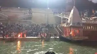 Ganga Aarati at #haridwar