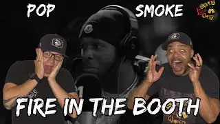 THE BOOTH IS TORCHED!!!!!!!!!!! | Pop Smoke - Fire In The Booth Reaction