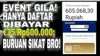 Dibayar 35euro/Rp600ribu secara Gratis Hanya modal daftar bro! || Event terbaru 2020