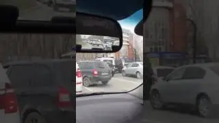 В Тюмени полиция спешит на строевой смотр