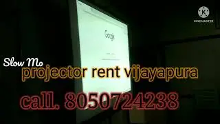 projector rent vijayapura call 8050724238