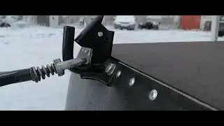 Мотобуксировщик Егерь в белом цвете...