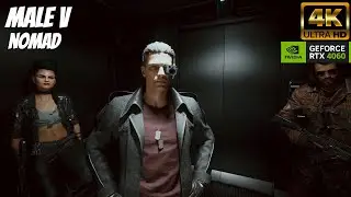 Cyberpunk 2077 - Johnny Silverhand Rescue Alt Cunningham [4K60FPS PC]