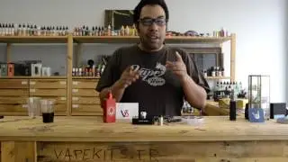 Vapekits.fr - Montage et cotonnage d'un dripper (deck velocity, mutation X V5)