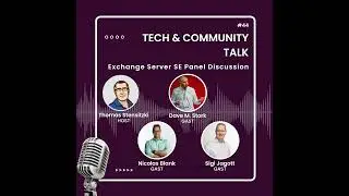 Exchange Server Panel Discussion