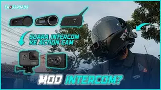 Hassle-free!!! Record Intercom Voice to Action Cam #intercom #motovlog #crossroadssupply