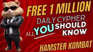 Daily Cipher Hamster Kombat Full Tutorial and Explanation, 1 Million Free Coins