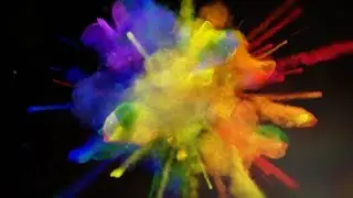 Exploding Colors Logo Reveal Intro Free Download After effect Templates