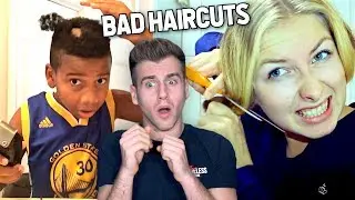 Reacting To The WORST Haircut Fails