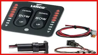 LENCO MARINE - 15170-001 Lenco LED Indicator Integrated Tactile Switch Kit w/Pigtail f/Single Actuat