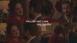 Dynasty II 5x02 II Fallon and Liam sing together