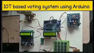 IOT based voting system using Arduino |Mini Projects |Project Centers in chennai |Arduino projects