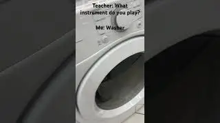 Playing washer instrument
