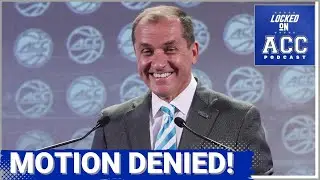 ACC's Motion To Dismiss DENIED In Leon County Court | FSU Legal W | Predicting ACC Football Records