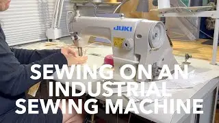 Sewing On an Industrial Sewing Machine: How to Make a Corset 5