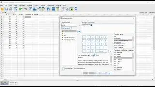 SPSS - Bivariate Normal Distribution