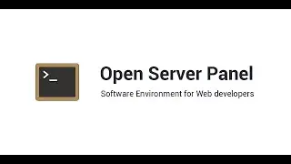 Open Server 6 versiyasini o'rnatish.