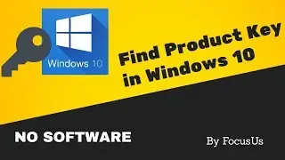 How to Find Product Key in Windows 10 (IN SINGLE COMMAND)