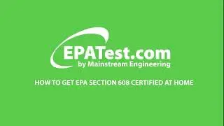 How to take the EPA Section 608 Universal Exam | ONLINE | At home | EPATest.com