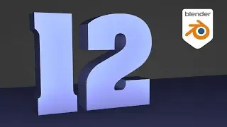 Countdown Timer with Geometry Nodes in Blender 3.0!