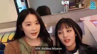 Minnie teachs Shuhua to say: