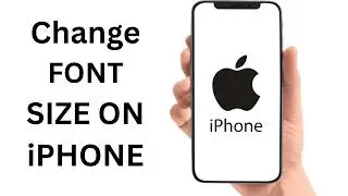 How To Change Font Size On iPhone - Increase Text Size
