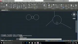 AutoCAD Circle Command - Tamil