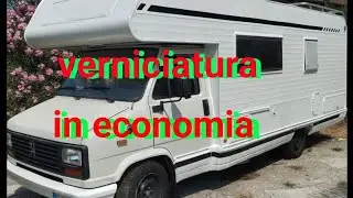 verniciatura CAMPER in economia
