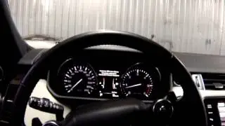 Range Rover Sport активация подрулевых лепестков
