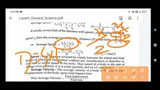 LUCENT PHYSICS CHAPTER - 2 MOTION & FORCE // LUCENT EXPLANATION//Defence/Railway/SSC/UPSC/Part-1