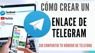 🥇Cómo CREAR un ENLACE de TELEGRAM Fácil y Rápido