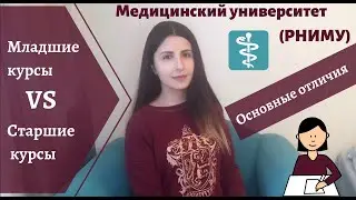 Учёба в меде: Разница старших и младших курсов // Как проходят экзамены // РНИМУ